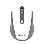 NGS MOUSE OTTICO MINI WIRELESS 800/1600DPI CON 3 TASTI + ROTELLA SCORRIMENTO COLORE BIANCO