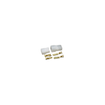KIT BLOCCHETTO MASCHIO FEMMINA 2 VIE CON FASTON PASSO 6.35 MM