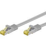 Cavo Patch Cat.7 Plug RJ45 6A S/FTP LSZH 10m Grigio