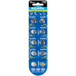 Batteria a Bottone Alcalina AG13 LR44 A76 GP76A 357 (set 10 pz)