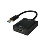Adattatore Convertitore Video USB 3.0 USB-A Maschio a HDMI Femmina