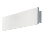 APPLIQUE LED INTEGRATO IN GESSO ORTISEI BIANCO 8W 516LM 4000K 22X8X4CM