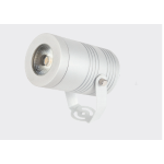 Proiettore LED IP68 12W - 24V orientabile per uso interno, esterno o sommersione 1000LM 3000K