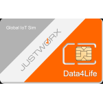SIM IOT DATI GPRS 2G/3G/4G VALIDITÀ 24 MESI 2.4GB ANTIFURTO JUSTWORX