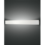 APPLIQUE LOTUS 30W LED 3000K ALLUMINIO BIANCO 3900LM DIMMERABILE