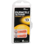 Duracell ActiveAir Batterie 6pz Acustiche Medical DA13