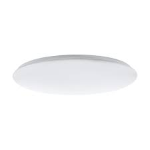 PLAFONIERA GIRON LED 40W 3000K - 5000K 4000Lm STRUTTURA METALLO BIANCO DIFFUSORE POLICARBONATO BIANCO CAMBIO COLORE CON TELECOMANDO Ø57 H7.5