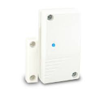 Trasmettitore wireless perimetrale compatto 2 ingr. per contatto esterno e tapparella