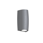 LAMPADA A MURO APPLIQUE MARTA 90 1 L  1 X 3.5 W 4000 K IP 55 GRIGIO FUMAGALLI