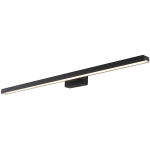 APPLIQUE LED IN ALLUMINIO LANCER NERO 17W 1360LM 4000K 75X9X4CM