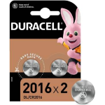 (1 Confezione) Duracell Lithium Batterie 2pz Bottone DL/CR2016