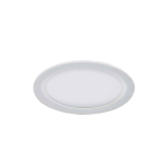 PANNELLO LED ROTONDO IN ALLUMINIO BIANCO OPACO DA INCASSO 18W BIANCO FREDDO 6000K IP65