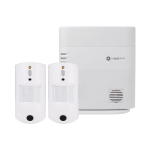 VESTA Kit composto da: 1x Central IP Ethernet + 2G security VESTA-046 (HSGW-G8-2G-F1-ZW) di 160 zone via radio e Grado 2; 2x rilevatori PIRCAM via radio VESTA-211 (VST-862-F1) con grado 2. Compatibile con Google Home e Alexa