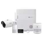 VESTA Kit composto da: 1x Central IP Ethernet + 2G security VESTA-046 (HSGW-G8-2G-F1-ZW) di 160 zone via radio, Grado 2; 1x rilevatore PIR via radio VESTA-009 (IR-29SL-F1) con grado 2; 1x contatto magnetico VESTA-013 via radio (MDC-3-F1) con grado 2; 1x p