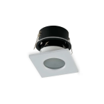 GHIERA DA INCASSO PER FARETTI GU10 O MR16 VIPER IP65 DOMENSIONI 82 X 82 X 56MM COLORE EBIANCO