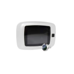 SPIONCINO DIGITALE PER PORTE DA 38 A 110MM CON MONITOR 3,2" A BATTERIE BIANCO