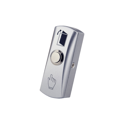 Pulsante di petizione di uscita di acciaio inoxidabile con scatola posteriore.