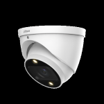 Dome fisso Dahua 4 in 1 Full Color con Smart IR da 40 m per esterno. CMOS da 5 MP da 1/2,7". Uscita 4 in 1 (HDCVI / HDTVI / AHD / 960H) commutabile tramite OSD. Ottica motorizzata da 2,7~13,5 mm (35°~112°). 0,001 lux Filtro ICR. OSD, AWB, AGC, BLC, HLC, W