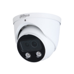 Dome IP Dahua WizMind Full Color con lente dual. 4MP@25ips, AI-H.265/AI-H.264. Color 24h, 0,0002 lux, Smart Light 50m. Doppia ottica: 2,8 mm + 6 mm. WDR digitale, 3D-NR, 4 ROI. Intelligenza IVS, mappa termica, protezione perimetrale, rilevamento facciale,