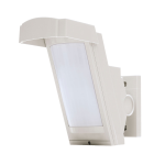 Rilevatore di doppio PIR per esterni di 12m, 85°. Antimasking digital con IR attivo. Discrimina mascote. Rilevamento logico intelligente AND. 94 zone di rilevamento. Rango di rilevamento regolabile in 3 livelli. Uscita di allarme, uscita di guasto e tampe