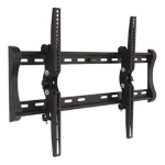 Supporto di montaggio in parete per monitor da 23" a 55". Capacitá di carica da 45 kg. Inclinazione verticale da -15°/+15°. Supporto fino a VESA 400.