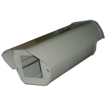 Alloggiamento interno con staffa ingresso cavi. Dimensioni: 390x142x115 mm