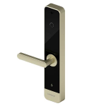 Serratura intelligente Smart Door Lock di LifeSmart. Videochiamata in tempo reale. Molteplici forme di accesso (password, impronte digitali, NFC e l'uso tradizionale di una chiave). Schermo con nessun disegno cornice e il pannello temperato. Allarme di co