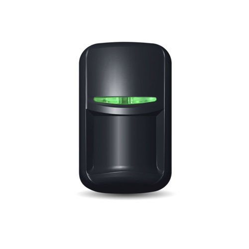 Rivelatore PIR U-Prox con anti-animali domestici. Campo di rilevamento di 12 metri. Sensibilità regolabile dall'app di installazione U-Prox. Fino a 5 anni di funzionamento con una batteria CR123. Facile da installare. Frequenza RF 868 ~ 868.6MHz. Canali m