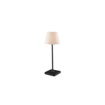 LAMPADA DA TAVOLO PORTATILE JAMMIN LED NERO CON BATTERIA RICARICABILE 1,5W 60LM LUCE CALDA 3000K IP44 390 X 150MM