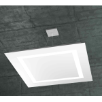 FINE SERIE - CARPET SOSPENSIONE 70X70 4 LUCI BIANCO