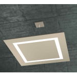 FINE SERIE - CARPET SOSPENSIONE 70X70 4 LUCI SABBIA