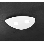 SHAPE PLAFONIERA FORMA FOGLIA 2 X GX53 METALLO BIANCO