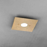FINE SERIE - PATH PLAFONIERA 1 LUCE FOGLIA ORO