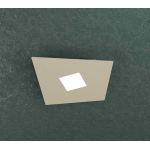 FINE SERIE - NOTE APPLIQUE/PLAFONIERA 1 LUCE SABBIA