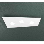 FINE SERIE - NOTE APPLIQUE/PLAFONIERA 3 LUCI BIANCO