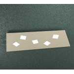 FINE SERIE - NOTE APPLIQUE/PLAFONIERA 5 LUCI SABBIA
