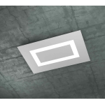 FINE SERIE - CARPET RETTANGOLARE PICCOLA 4 LUCI GRIGIO
