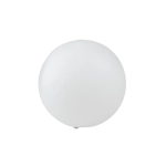 SFERA DA GIARDINO GECO COLORE BIANCO 1 LAMPADA E27 IP65 500MM CAVO INCLUSO DA 250CM