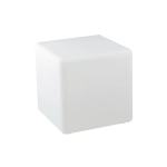 CUBO DA GIARDINO SOLARE LED GECO COLORE BIANCO 4W 240LM RGBW IP65 DIMENSIONI 400 X 400 X 400MM