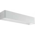 DUEL Applique 12W LED Alluminio Bianco opaco