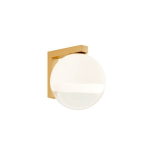 BERRY Applique 1 x max. 42W E27 Metallo Vetro opale