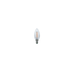 LAMPADINA LED FILAMENTO CANDELA E14 DIMMERABILE 4W 470LM LUCE NATURALE 4000K 300° 35 X 100MM 15000h CRI80