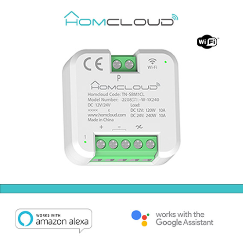 Homcloud Modulo Pulsante Intelligente Wi-Fi da incasso