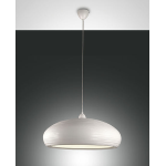 LODGE SOSPENSIONE BIANCA 1 X E27 D.60 STRUTTURA IN METALLO