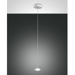 HALE SOSPENSIONE 1 LUCE BIANCA 8W 3000K METALLO E METACRILATO