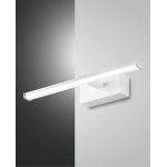 NALA APPLIQUE LAMPADA DA PARETE BIANCA 6W 3000K IP44 SPECCHIO QUADRO