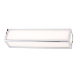 EGO Applique 2 x max. 28W E14 Metallo Vetro serigrafato bianco