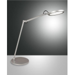 LAMPADA DA TAVOLO REGINA LED 9W 3000K - 6000K METALLO ALLUMINIO E METACRILATO