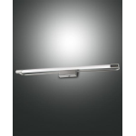 RAPALLO APPLIQUE CROMO L. 600 LED 14W 3000K 1580 METALLO CROMATO E METACRILATO