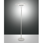 PIANTANA VELA LED 24W 3000K 2180LM METALLO E METACRILATO BIANCO DIMMERABILE